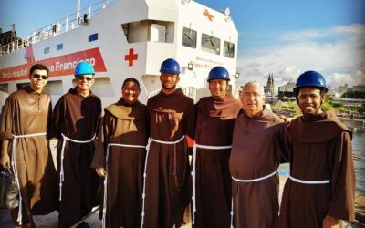 Bendición del “Barco-Hospital Papa Francisco”