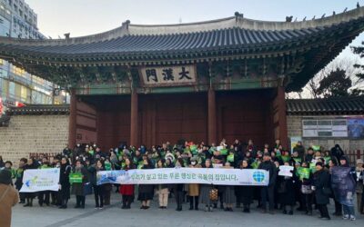 Movimento Climatico dei Francescani in Corea