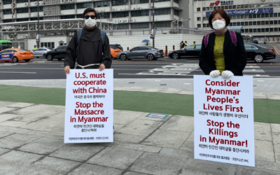 Campaña mundial: Detener la masacre en Myanmar