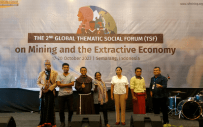 JPIC OFM participó en el Foro Social Temático Internacional (FST) sobre Minería y Economía Extractiva