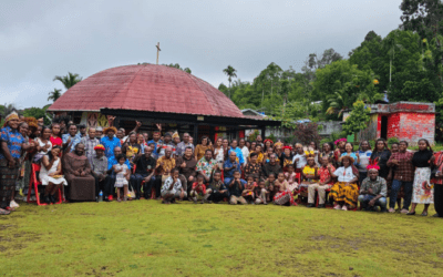 La Oficina general JPIC visitó la Provincia San Francisco Heraldo de la Paz, Papúa Occidental, Indonesia