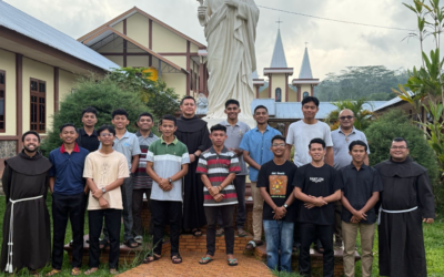 Oficina general JPIC visita la Provincia San Miguel Arcángel de Indonesia para fortalecer la misión franciscana