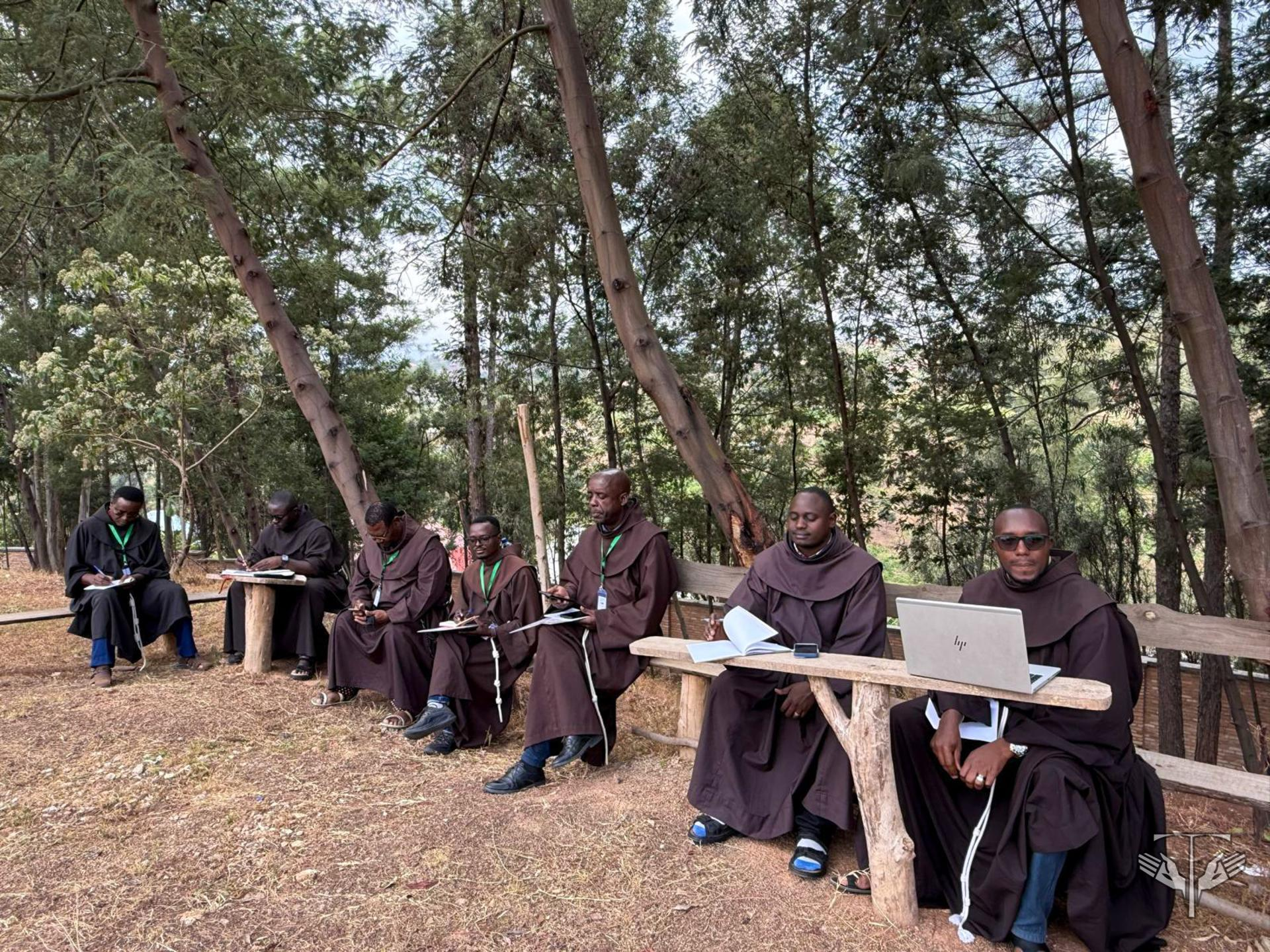 Animadores JPIC de África durante una jornada de reflexión y trabajo del encuentro continental celebrado en Ruanda